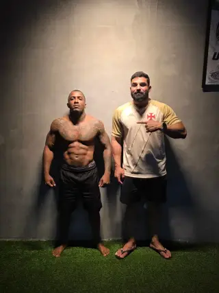 Treino e competição no tatame